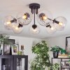 Koyoto lampa sufitowa, kula świetlna 82 cm przezroczysty, 7-punktowe
