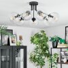 Koyoto lampa sufitowa, kula świetlna 82 cm przezroczysty, 7-punktowe