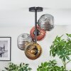 Ripoll lampa sufitowa, kula świetlna złoty, miedziany, przydymiony, 4-punktowe