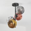 Ripoll lampa sufitowa, kula świetlna złoty, miedziany, przydymiony, 4-punktowe