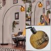 Ripoll lampa stojąca, lampa podłogowa łukowa czarny, 1-punktowy