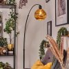 Ripoll lampa stojąca, lampa podłogowa łukowa czarny, 1-punktowy