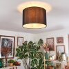 Soungou Lampa sufitowa Czarny, Biały, 1-punktowy