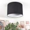 Bassagoda Lampa sufitowa Czarny, Biały, 1-punktowy