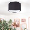 Bassagoda Lampa sufitowa Czarny, Biały, 1-punktowy