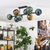 Koyoto Lampa sufitowa, Kula świetlna Niebeieski, Złoty, Zielony, 8-punktowe