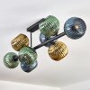 Koyoto Lampa sufitowa, Kula świetlna Niebeieski, Złoty, Zielony, 8-punktowe