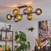 Koyoto Lampa sufitowa, Kula świetlna Niebeieski, Złoty, Zielony, 8-punktowe