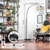Ripoll lampa stojąca, lampa podłogowa łukowa czarny, 1-punktowy