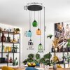 Lavel lampa wisząca, lampa wisząca, lampa wisząca kaskadowa LED czarny, 1-punktowy