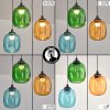 Lavel Lampa wisząca, Lampa wisząca, Lampa wiszącego klastra LED Czarny, 1-punktowy