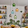 Lavel Lampa wisząca, Lampa wisząca, Lampa wiszącego klastra LED Czarny, 1-punktowy