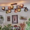 Gastor Lampa sufitowa, Kula świetlna Niebeieski, Zielony, Przezroczysty, W kolorze miedzi, 10-punktowe