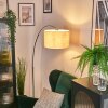 Bassagoda Lampa stojąca Chrom, Czarny, 1-punktowy