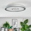 Simonstorp Lampa sufitowa, Panel LED Srebrny, Biały, 1-punktowy