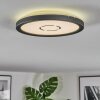 Simonstorp Lampa sufitowa, Panel LED Czarny, Biały, 1-punktowy