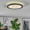 Simonstorp Lampa sufitowa, Panel LED Czarny, Biały, 1-punktowy