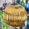Koyoto lampa wisząca, kula świetlna, lampa wisząca kaskadowa złoty, 4-punktowe