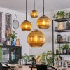 Koyoto Lampa wisząca, Kula świetlna, Lampa wiszącego klastra Złoty, 4-punktowe