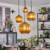 Koyoto Lampa wisząca, Kula świetlna, Lampa wiszącego klastra Złoty, 4-punktowe