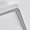 Simonstorp Lampa sufitowa, Panel LED Srebrny, Biały, 1-punktowy