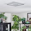 Simonstorp Lampa sufitowa, Panel LED Srebrny, Biały, 1-punktowy