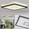 Simonstorp Lampa sufitowa, Panel LED Czarny, Biały, 1-punktowy