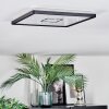 Simonstorp Lampa sufitowa, Panel LED Czarny, Biały, 1-punktowy
