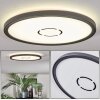 Simonstorp Lampa sufitowa, Panel LED Czarny, Biały, 1-punktowy