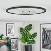 Simonstorp Lampa sufitowa, Panel LED Czarny, Biały, 1-punktowy