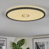 Simonstorp Lampa sufitowa, Panel LED Czarny, Biały, 1-punktowy