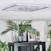 Simonstorp Lampa sufitowa, Panel LED Srebrny, Biały, 1-punktowy