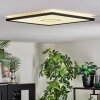 Simonstorp Lampa sufitowa, Panel LED Czarny, Biały, 1-punktowy