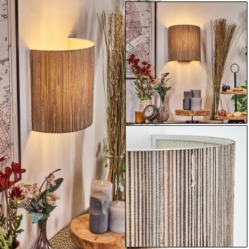 Viadores lampa up & down, kinkiet czarny, 1-punktowy