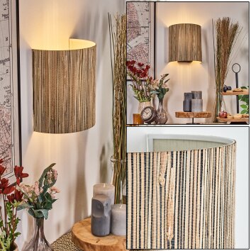 Viadores lampa up & down, kinkiet czarny, 1-punktowy