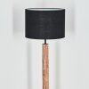 Bassagoda lampa stojąca kolory naturalne, czarny, 1-punktowy