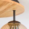 Koyoto lampa sufitowa, kula świetlna 40 cm kolory naturalne, czarny, 3-punktowe