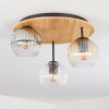 Ripoll Lampa sufitowa, Kula świetlna Ecru, Czarny, 3-punktowe