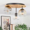 Ripoll Lampa sufitowa, Kula świetlna Ecru, Czarny, 3-punktowe