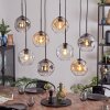Ripoll lampa wisząca, kula świetlna, lampa wisząca bursztynowy, przezroczysty, przydymiony, 8-punktowe