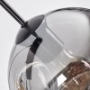 Ripoll lampa wisząca, kula świetlna, lampa wisząca bursztynowy, przydymiony, 8-punktowe