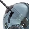 Ripoll lampa wisząca, kula świetlna, lampa wisząca niebeieski, złoty, zielony, miedziany, 8-punktowe