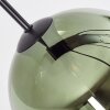 Koyoto lampa wisząca, kula świetlna, lampa wisząca niebeieski, zielony, miedziany, 8-punktowe