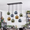 Koyoto Lampa wisząca, Kula świetlna, Lampa wisząca Niebeieski, Złoty, Zielony, 8-punktowe