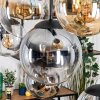 Gastor Lampa wisząca, Kula świetlna, Lampa wisząca W kolorze bursztynu, Przezroczysty, Przydymiony, 8-punktowe