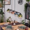 Gastor Lampa wisząca, Kula świetlna, Lampa wisząca Niebeieski, Chrom, Zielony, Przezroczysty, W kolorze miedzi, Przydymiony, 5-punktowe