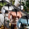 Gastor Lampa wisząca, Kula świetlna, Lampa wisząca Niebeieski, Chrom, Zielony, Przezroczysty, W kolorze miedzi, Przydymiony, 5-punktowe