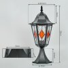 Hongkong Lampa na cokół, Oświetlenie ścieżek Czarny, 1-punktowy