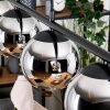 Koyoto Lampa wisząca, Kula świetlna, Lampa wisząca Chrom, Przydymiony, 4-punktowe