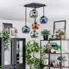Ripoll Lampa sufitowa, Kula świetlna Niebeieski, Złoty, Zielony, 5-punktowe
